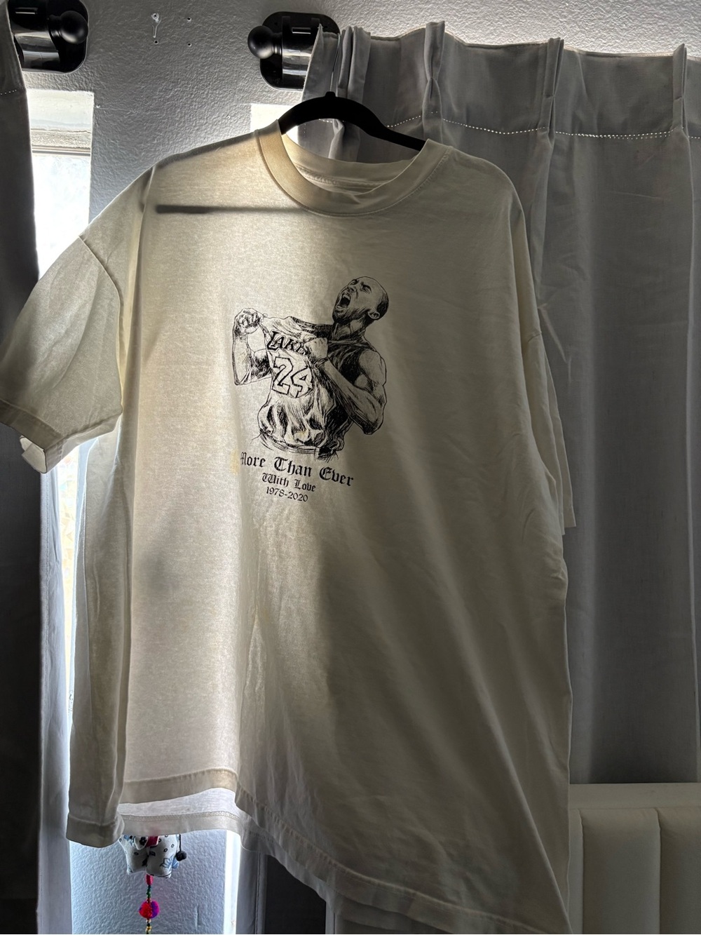 Kobe Bryant Memorial Men’s Crewneck Shirt - More Than Ever - Picture 6 of 6